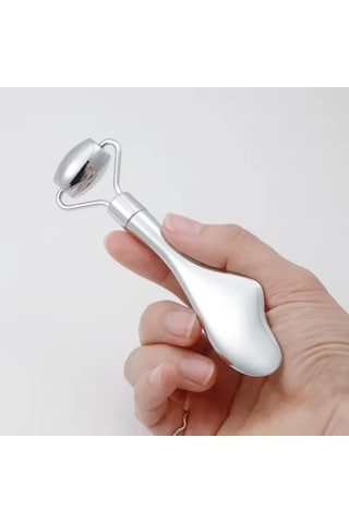 Metal Cilt Sıkılaştırıcı Face Gua Sha Rulosu Yüz Masaj Roller Model 4