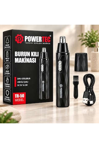 Şarjlı Burun Kıl Alma Makinesi Kalem Model