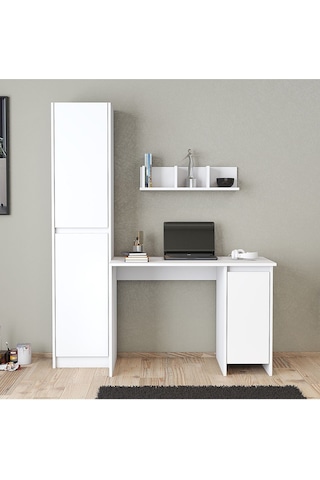 Umg Mobilya Ege-astira Çalışma Masası, Bilgisayar Masası Beyaz