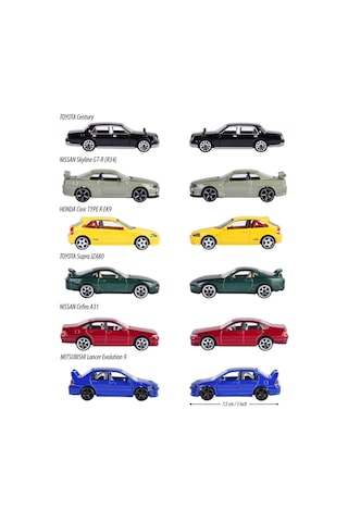 Majorette - Premium Japonya Serisi Honda Civic Type R Ek9 Sarı