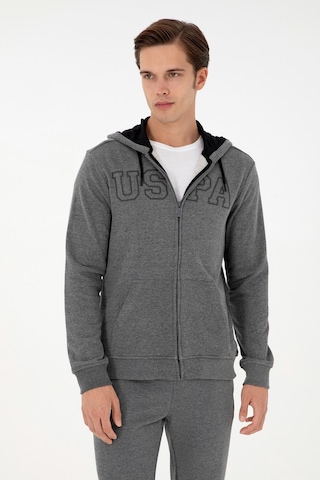 U.s. Polo Assn. Erkek Antrasit Melanj Sweatshirt 50295172-vr081 Antrasit Melanj
