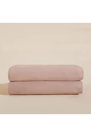 Classıc Bambu King Size Düz Çarşaf 280x290 Cm Koyu Somon