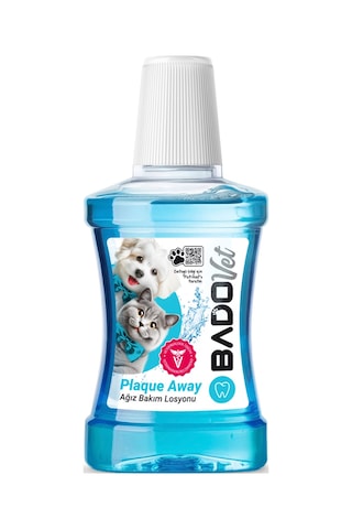 Bado Plaque Away Kedi Ve Köpekler İçin Ağız Bakım Losyonu 250 Ml