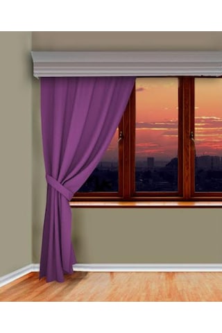 Smart Tek Parça Fon Perde 80 X 270 Cm Dekoratif Kumaş Perde