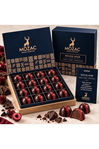 Mozac Rouge Noir Bolu Çikolatası 224 G