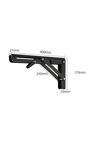 Pazly Katlanır Profesyonel 18 İnç Donanım Ağır Hizmet Braketi, 8-20 İnç Diğer