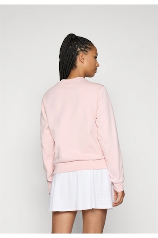 Lacoste Kadın Regular Fit Bisiklet Yaka Sweatshirt Pembe Pudra