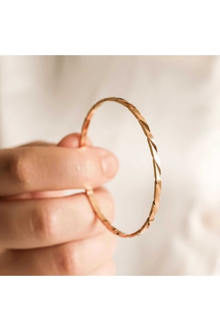 11 Gr Gram 22 Ayar İşçiliksiz Gözde Es Bilezik