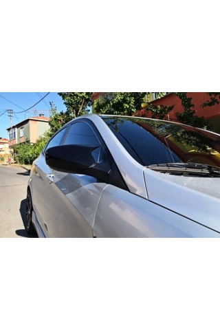 Otoçizgi Hyundai Accent Blue Batman Yarasa Ayna Kapağı Piano Black Abs Pla Otoçizgi