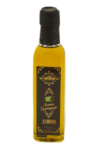 Akalp Çiftliği Soğuk Sıkım Sızma Zeytinyağı 250 ML