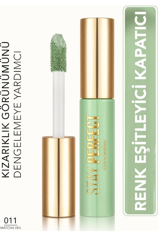 Flormar  Stay Perfect Yüksek Pigmentli & Yarı Mat Bitişli Likit Kapatıcı 011matchaveıl