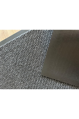 Gri Kapı Önü Paspas Nem Alıcı Paspas 60 x 90 Cm Antrasit - Gri