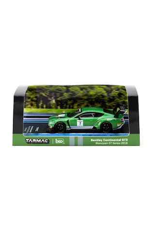 Tarmac Works X İxo Models 1/64 Bentley Continental Gt3 Blancpain Gt Series 2018 Testing Livery