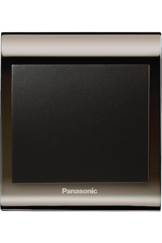 Viko Panasonic Thea Blu Tekli Anahtar Çerçeve Una+füme, Kapak Siyah