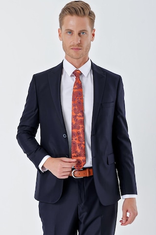 İmza Lacivert Gabardin Kırlangıç Yaka 6 Drop Slim Fit Dar Kesim Basic Takım Elbise 1001240011-lacivert Lacivert