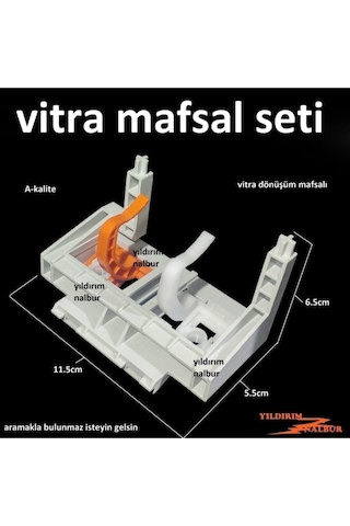 Yıldırım Gömme Rezervuar Dönüşüm Mafsal Seti Çift Kademe Kaldıraç Diğer
