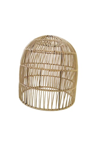 Suntek Rattan Abajur Avize Işık Fikstürü Kapak Art 25cmx26cm Bej