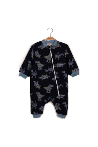 Çift Katlı Pamuk Elyafsız Çocuk Uyku Tulumu 1-8yaş Lacivert