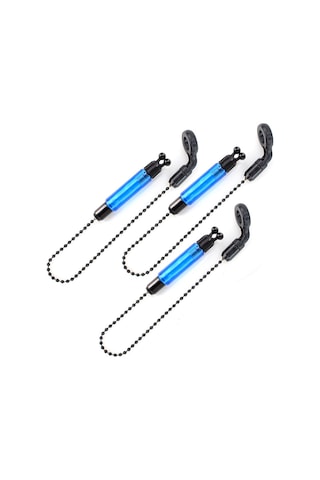 Yaozixa Avcılar İçin Mavi B2024-20g Av Alarmı: Yumuşak Zincirli Sallanabilir, Flaş Lambalı, Akıllı Balık Tespit Cihazı Av Gereci Seti