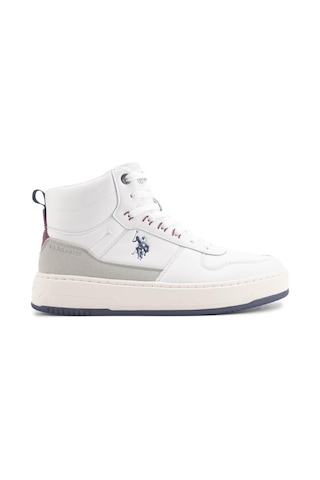 U.S. Polo Assn. U.s.polo Assn Alexıs 4pr Beyaz Boğazlı Günlük Spor Ayakkabısı Beyaz