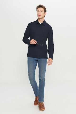 Altınyıldız Classıcs Erkek Lacı Pamuklu Slim Fit Dar Kesim Polo Yaka Uzun Kollu Jakarlı Esnek Tişört