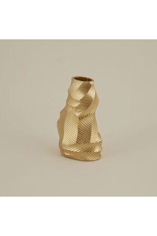 Karaca Home Lana Vazo Gold 12x7,9x20 Cm Altın
