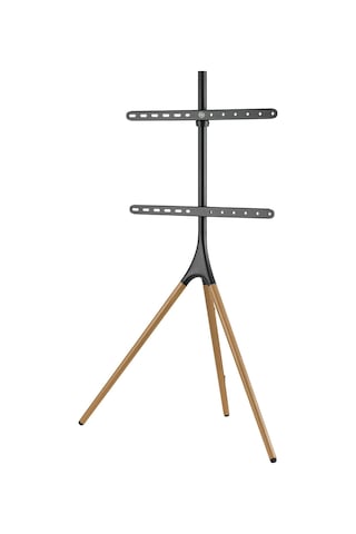Npo Std1246f 45"-65" Vesa Uyumlu Ahşap Ayaklı 360 Dönebilen Dekoratif Taşınabilir Tv Standı