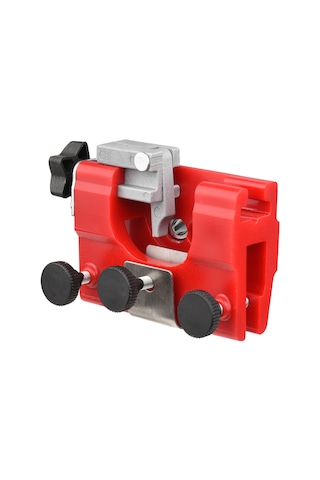 Konesam Taşınabilir Zincir Bileme Aleti - Kırmızı Plastik Zincir Kesme Makası