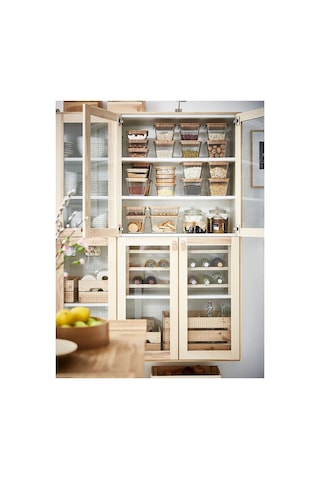 Ikea 365+ Ikeasakpk1-2 Bambu Kavanoz Kapağı 15 X 15 Cm Kahverengi