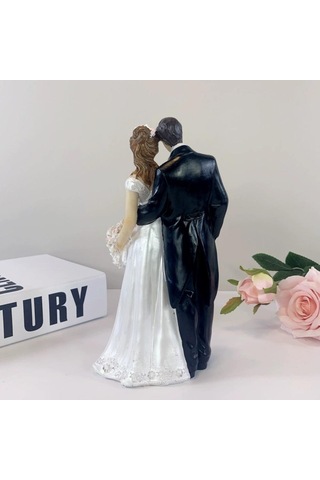 Düğün Koleksiyonları Düğün Pastası Süsleri Gelin Ve Damat Eşsiz Romantik Hatıra Pasta Süsü Figürin Style 2