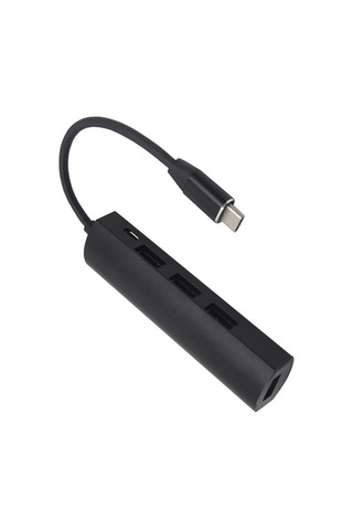 Fastbuy Usb-c 3.1 Hub 4 Portlu - 1xusb3.0, 3xusb2.0 - Mikro Usb Besleme - Hızlı Veri Aktarımı - Jw331 Siyah