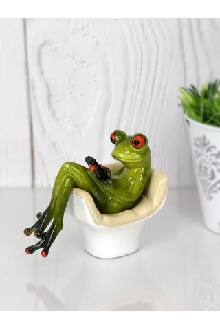 Podarok52 Kurbağa Figürlü, İç Dekor Süveniri 171369247