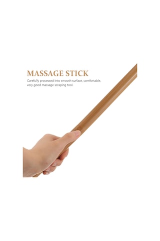 5 Adet Bambu Masaj Sopa Vücut Masaj Sopa Shin Bakım Sopa Sırt Masaj Aleti Sopa Kolu Eğitmen Kas Vücut Masajı Seyahat İçin Masaj Aleti Vücut Beavorty