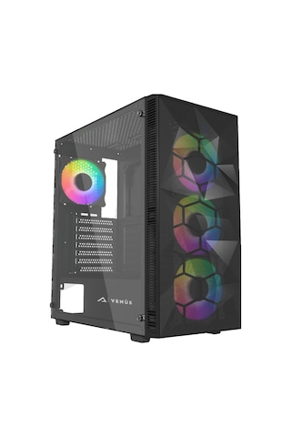 Venüs CACHEX025 Ryzen 5 5600 16 GB 1 TB SSD RX6700XT Dos Masaüstü Oyuncu Bilgisayarı