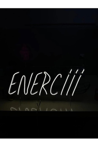 Enerciii - Led Dekoratif Duvar Aydınlatması Neon Duvar Yazısı Sihirli Led Mesajlar