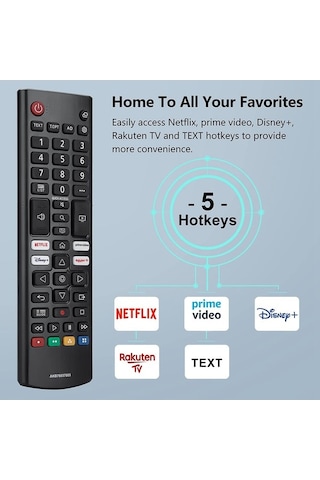 Flybuy Lg Akb76037605 İçin 4k/8k Uzaktan Kumanda, Evrensel Lg Tv Kumandası