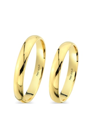 Fmd Gold 3 Mm Klasik Alyans