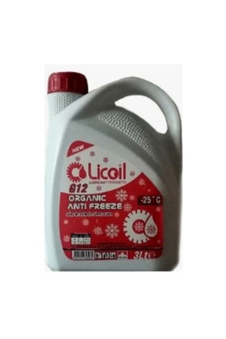 Licoil Antifriz G12 -25C 3 Litre. 3Kg-15Kg-16Kg Mevcut