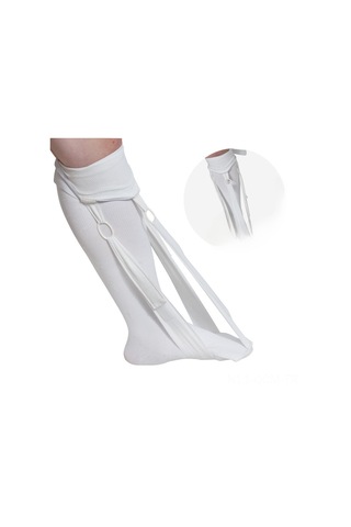 Qingmipy Beethoven Ayak Düşüklüğü Tamiri İçin Kompresyon Çorabı - Ayak Altı Fasya Stretç Ve Dayanıklı Destek Sistemi 3. Nesil Beyaz, L/xl