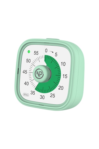 NPO Mutfak,Ders,Yemek için 60dk Analog Alarm Zamanlayıcı,Pomodoro Öğrenci Motivasyon Saati