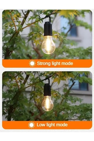 Gold Silver Şarjlı Ampul 10w Gs-790