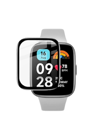 Xiaomi Redmi Watch 3 Active 1.83" Ekran Koruyucu 3d Kavisli Full