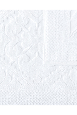 Madame Coco Mathilda Ayak Havlusu - Beyaz - 50x70 Cm Hvlu000000007450 X 70 Cm-beyaz Çok Renkli