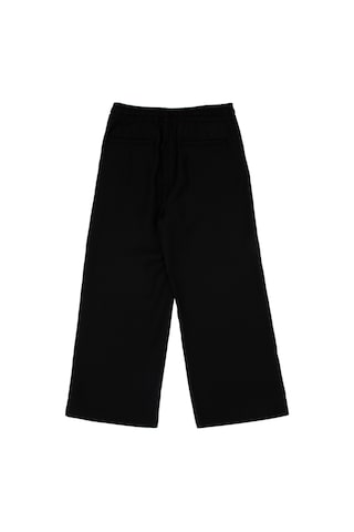 U.S. Polo Assn. Kız Çocuk Siyah Loose Fit Modal Karışımlı Kanvas Pantolon 50300911-VR046