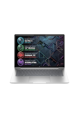 HP ProBook 4 G1i D21PFET-004 Ultra 5 225U 40 GB 512 GB SSD 14" Free Dos Dizüstü Bilgisayar