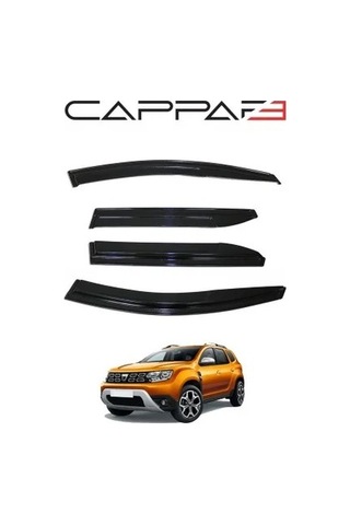 Dacia Duster 2018-2024 Yıl Aralığı Uyumlu Cam Rüzgarlığı 4 Parça