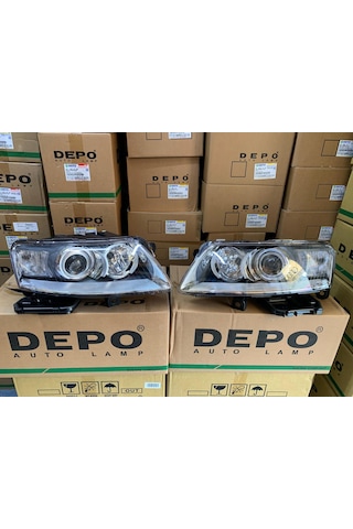 Audı A6 C6 Kasa 2005-2008 Arası Depo Sağ Ve Sol Far Takım D2s Xenon 4f0941029ak / 4f0941030ak