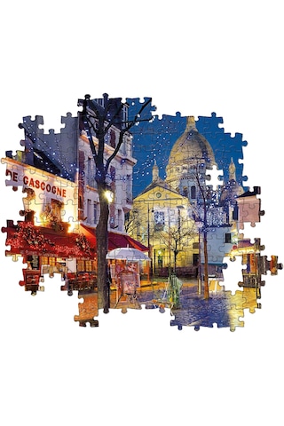 Clementoni 1500 Parça Paris, Montmartre Puzzle