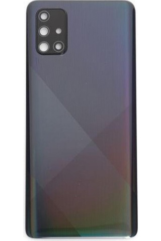 Teknonet Samsung Galaxy A71 Uyumlu Kamera Camlı Batarya Kapağı 001