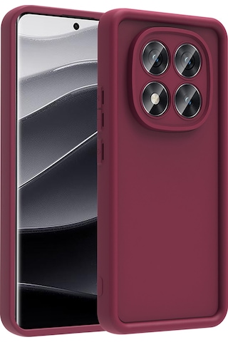 Redmi Note 14 Pro Plus Uyumlu Kılıf Kamera Korumalı Zyl Ananas Kapak - Pembe Pembe